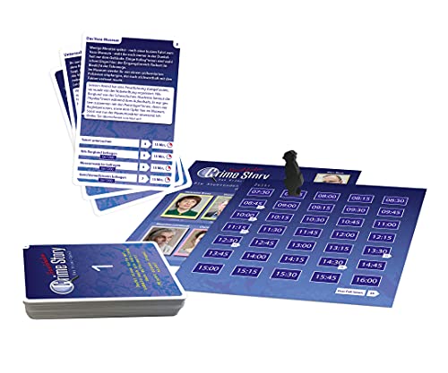 Noris 606201969 Crime Story Stockholm - Crime Game for Adults and Children from 12 Years - Detective Card Game on Stockholm Theme for 1 to 6 Players