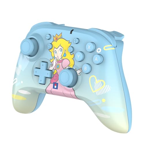 Hori Nintendo Switch Wireless HORIPAD (City Pop Peach) - Officially Licensed By Nintendo - Nintendo Switch