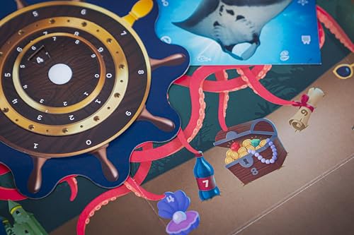 Professor Puzzle: Escape from The Aquarium - Escape Room Game, 11 Logic-Number-Observational Puzzles, Co-Op Underwater Adventure, Kids 8+, 1-6 Players