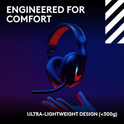 Logitech G Astro A20 X Multi-Platform Wireless Gaming Headset - Black | For PS5, Xbox, PC, Switch - PLAYSYNC Audio Switcher, <16 bit/48kHz (Console), <24 bit/48 kHz (PC), <90hr Battery, 2.4GHz & BT - color: Black