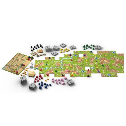 Carcassonne Big Box Board Game (2025 Edition) | Complete Tile Placement Strategy Game with 11 Expansions & Base, Family Fun for Kids & Adults, Ages 7+, 2-6 Players, 30 Mins