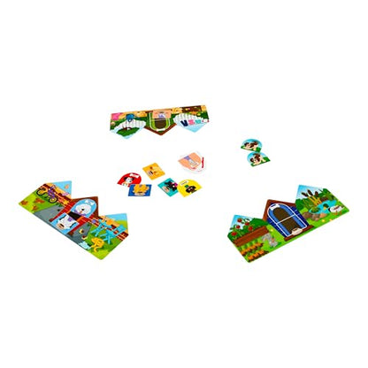 Doggy Doggy Woof Woof. Matching Game for Ages 2-6. Ideal for Developing Memory, with 2 Ways to Play. for 2-4 Players. - style: Doggy Doggy Woof Woof