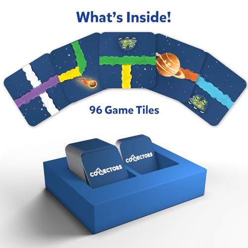 Skillmatics Educational Game – Connectors Mission Space, Strategy Game | Fun Family Game, Fun for Kids, Boys, Girls Ages 6, 7, 8, 9 and Up - style: Mission Space - Rectangle Box