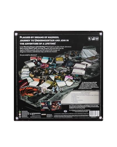 D&D Waterdeep: Dungeon of The Mad Mage Adventure System Board Game - Standard Ed - style: Standard Edition