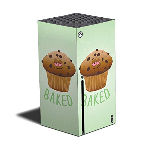MightySkins Skin Compatible with Xbox Series X - Baked | Protective, Durable, and Unique Vinyl Decal wrap Cover | Easy to Apply, Remove, and Change Styles | Made in The USA (MIXBSERX-Baked) - color: Baked