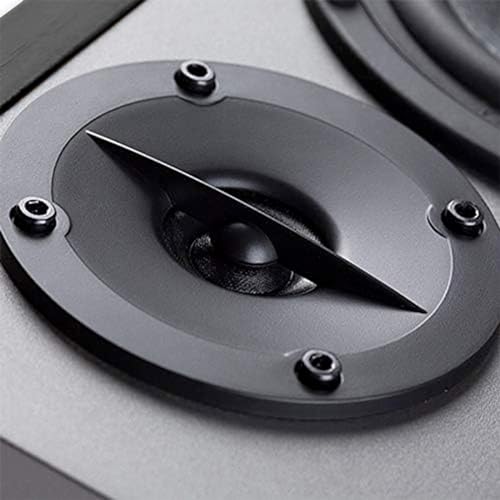 Edifier R1280T Powered Bookshelf Speakers - 2.0 Active Near Field Studio Monitor Speaker - Black - 42 Watts RMS - color: Black