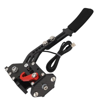 USB Handbrake for PC, 14Bit PC USB Handbrake for Logitech Racing Games G27 G25 G29 T500 T300 Fanatecosw Lfs Dirt Rally
