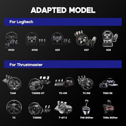 DIWANGUS Foldable Sim Racing Cockpit, Aluminum Rig with Monitor Mount | 70% Aluminum Alloy, Adjustable Wheel Deck & Pedal Plate, Monitor Mount Adjusts Up/Down & Forward/Back, Foldable Design