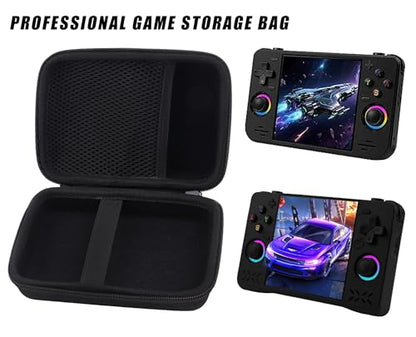 WAIYUCN Hard Carrying Case Compatible with RF40H/Upgraded XF40H Handheld Game Console Case (Black) - color: Black
