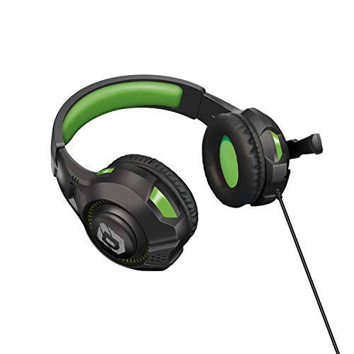 Armor 3 SoundTac Universal Gaming Headset with Inline Volume Control -Green | Compatible with Switch 2/Switch/Xbox Series X|S, PS5/PS4/PC with Clear Stereo Sound, 4 ft. Cable - color: Green