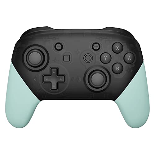 eXtremeRate Light Cyan Replacement Handle Grips for Nintendo Switch Pro Controller, DIY Custom Hand Grip Shell for Nintendo Switch Pro Controller - Controller NOT Included - color: Light Cyan