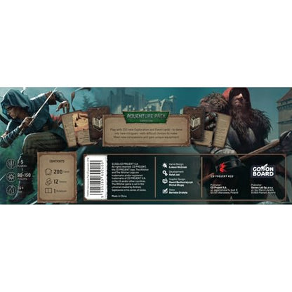 The Witcher Old World Adventure Pack | Face New Challenges with 200 New Exploration Cards! Fantasy & Adventure Strategy Game, Ages 14+, 1-5 Players, 90-150 Mins