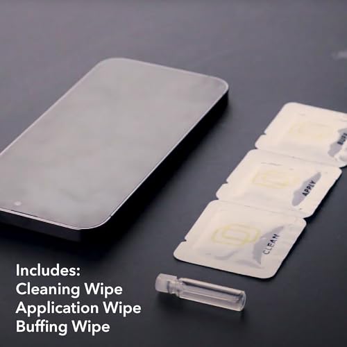 Liquid Glass Wipe On Nano Screen Protector | Scratch and Shatter Protection | Universal Screen Protector for Phones and Smart Watches | Made in USA