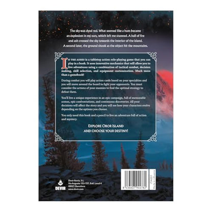 Devir - in the Ashes Gamebook RPG, Solo & Cooperative Adventure Book with Tactical Combat & Story Choices, Narrative Role-Playing Game for Teens and Adults, Ages 12+, 1–2 Players, (English Version)