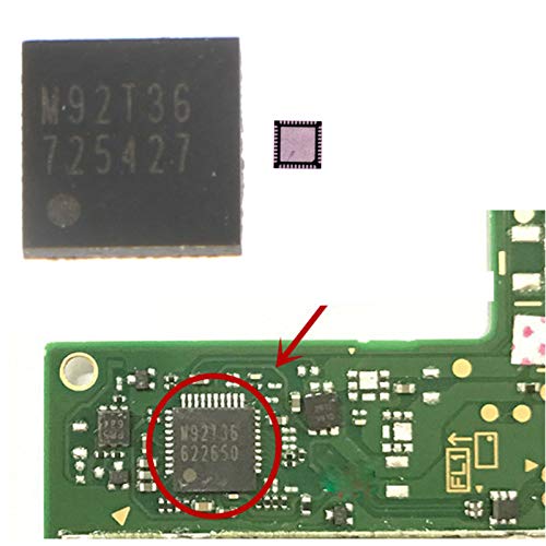 Deal4GO M92T36 USB-C Power Charging Control IC Chip Replacement for Nintendo Switch & Switch OLED Motherboard