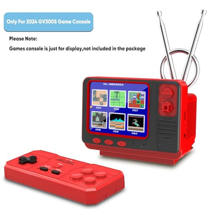 EASEGMER Retro Game Controller, Compatible with GV300S Game Console - color: Red