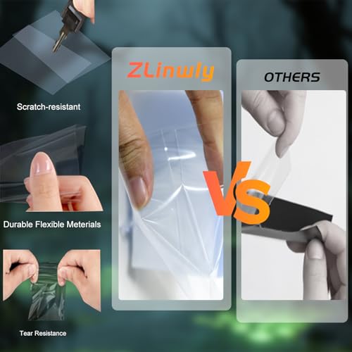 500 Counts Card Sleeves for Trading Cards,Soft Penny Card Sleeves,Clear Plastic Standard Size Card Protectors for MTG, TCG,Sports Collectibles (Basketball, Baseball, Football)(500)