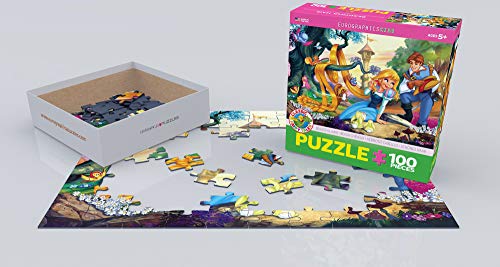 EuroGraphics Beautiful Hair Jigsaw Puzzle (100-Piece) - size: 100 Piece Puzzle, style: EuroGraphics Beautiful Hair Jigsaw Puzzle (100-Piece)