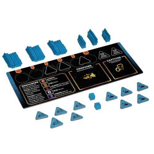 Arcs Board Game by Leder Games | Ages 14+ | 2–4 Players | Tactical Space Opera Strategy Game with Trick-Taking Action System, Galactic Warfare, Diplomacy & Asymmetric Play