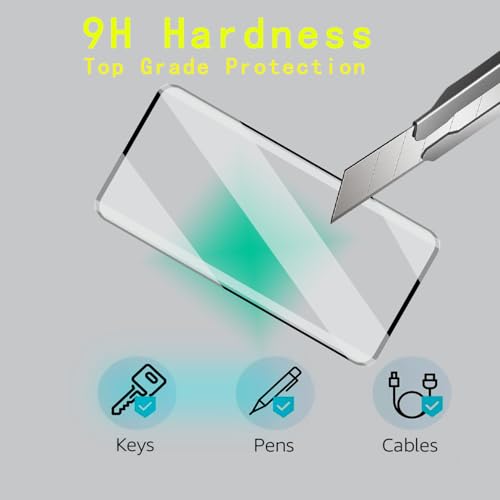 [4 Pack] Tempered Glass Screen Protector for OnePlus 12 | Tempered Glass, Scratch Resistant, Easy-Install, Bubble Free, Anti-Fingerprint