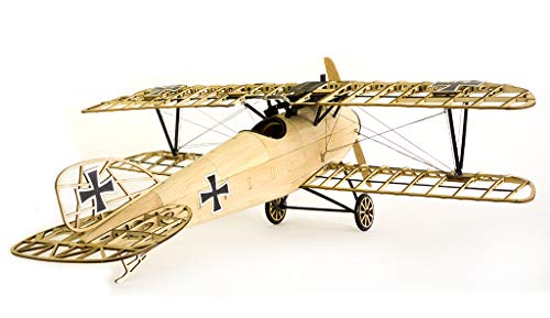 Viloga 3D Wooden Airplane Puzzles DIY Albatross D.III Biplane Model Kit, Laser-Cut Balsa Wood Airplane Kits to Build, Perfect 3D Wooden Jigsaw Puzzle for Adults Men Birthday Gift Home Decoration