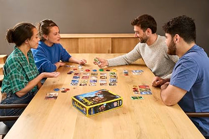 Asmodee Splendor Board Game - Gem Trading & Engine-Building Strategy for Adults & Families, Adult Board Games, Family Fun for Adults, 2-4 Players Ages 10+, 30 Minute Playtime | Build a gem empire, recruit noble patrons, and earn prestige through strategic