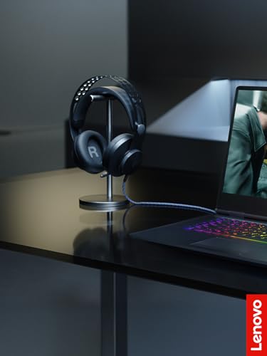 Lenovo Legion H500 PRO 7.1 Surround Sound Gaming Headset, Noise-Cancelling Mic, Memory Foam & PU Leather Earcups, Stainless Steel Headband, PC, PS4, Xbox One, Nintendo Switch, GXD0T69864, Black - style: H500