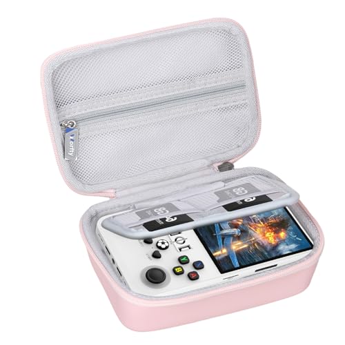 worfty Case for R36MAX/ R36S Retro Handheld Game Console - Hard Protective Travel Carrying Storage Organizer Bag (Case Only)