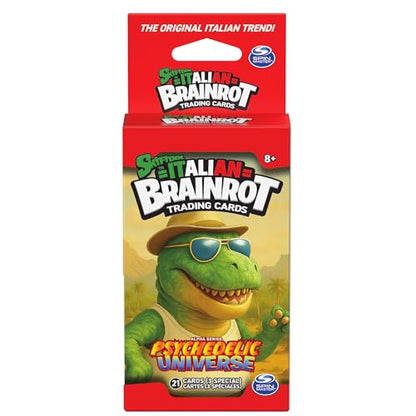 Skifidol Italian Brainrot Official Trading Card Game 3-Pack Blind Booster Box, 21 Cards of Wave 1: Psychedelic Universe, Collectible TCG, for Ages 8 & Up - style: 3-Pack Blind Booster Box, 21 Cards