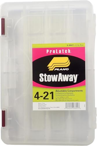 Plano Prolatch Stowaway Storage Case - size: (Pack of 6), style: 3600 Thin