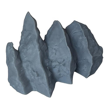 Tofer's Miniatures Set of 8 Rock Formation Stone Boulder Bundle, Terrain Scenery for Tabletop 28mm Miniatures Wargame, 3D Printed and Paintable Produced