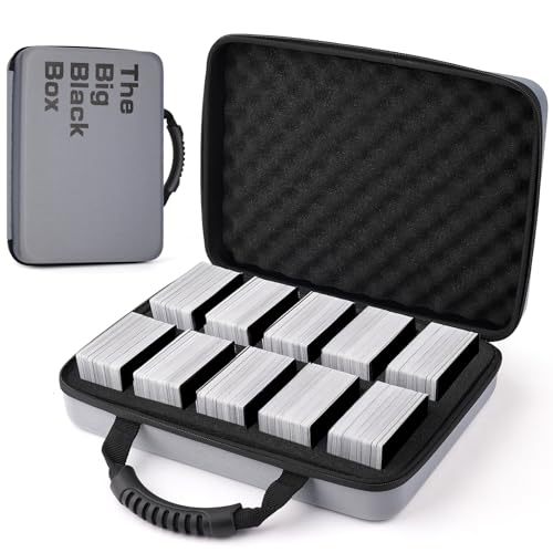 1200-2200 Card Game Case for Against Humanity, Trading & Sports Cards (Grey) - color: Grey-1