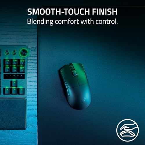 Razer Viper V3 Pro SE Wireless Gaming Mouse: 54g Lightweight - 1K Polling Dongle - 35K DPI Optical Sensor - Gen3 Optical Switches - Symmetrical Shape - 8 Programmable Controls - 95 Hr Battery - Black - color: Black, style: 1000 Hz Polling