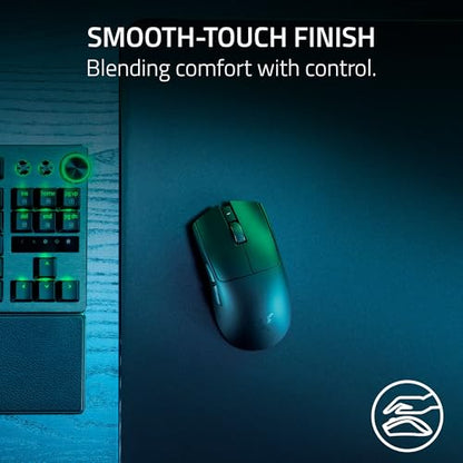 Razer Viper V3 Pro SE Wireless Gaming Mouse: 54g Lightweight - 1K Polling Dongle - 35K DPI Optical Sensor - Gen3 Optical Switches - Symmetrical Shape - 8 Programmable Controls - 95 Hr Battery - Black - color: Black, style: 1000 Hz Polling