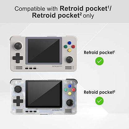 NEXADAS Retroid Pocket 2 Plus Screen Protectors [2-Pack], 3.5" Display Tempered Glass Screen Protector for Retroid Pocket 2/2 Plus