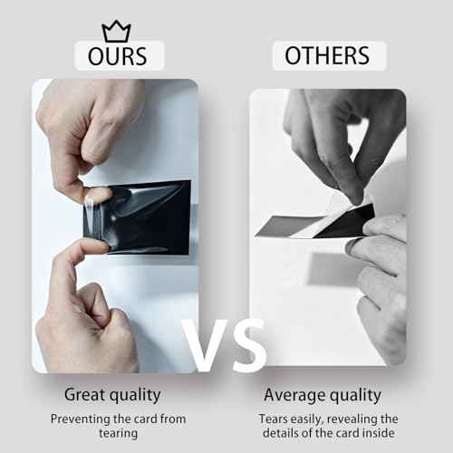 SANZIE Penny Card Sleeves Matte Card Sleeve Deck Card Protector Sleeves Trading Card Sleeve Fit for MTG, TCG, PTCG and Trading Cards 68 Count (Deep Gray) - color: Matt Deep-gray