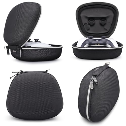 Carry Case Compatible with PS5 DualSense Wireless Controller, PlayStation 5 Controller Holder Travel Safekeeping Protective Case Storage Bag - color: Black