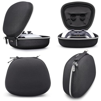 Carry Case Compatible with PS5 DualSense Wireless Controller, PlayStation 5 Controller Holder Travel Safekeeping Protective Case Storage Bag - color: Black
