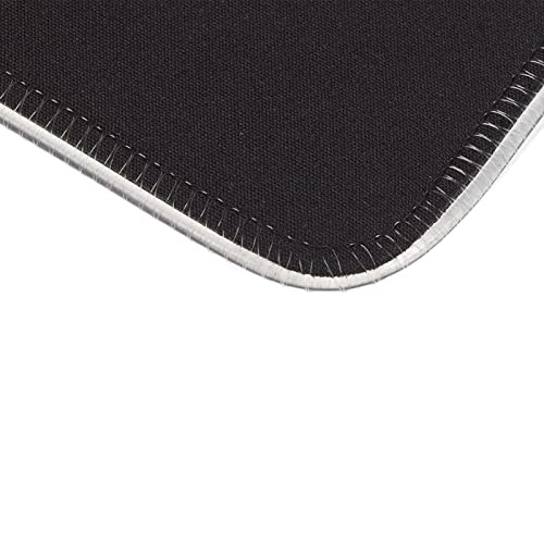 RGB Mouse Pad 300x250mm, LED Gaming Mouse Mat with 12 Lighting Effects, USB Wired RGB Mousepad for Low DPI Games, Foldable Design with Non - Slip Rubber Base