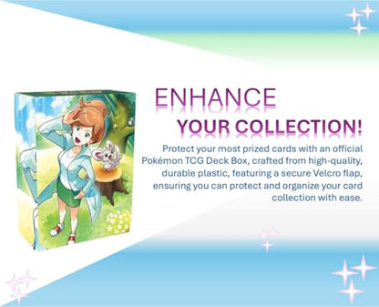 Pokemon: 100 Assorted Card Bundle - with Foils and 5 Ultra Rare (V, GX, EX) Variety - Official Pokemon TCG Deck Box Included