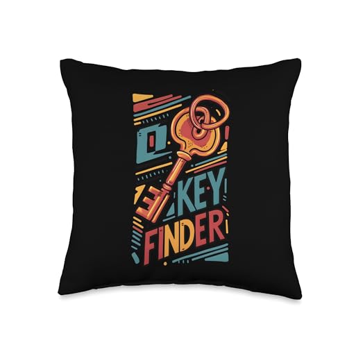 Key Finder Exit Game Escape Room Throw Pillow - size: 16x16