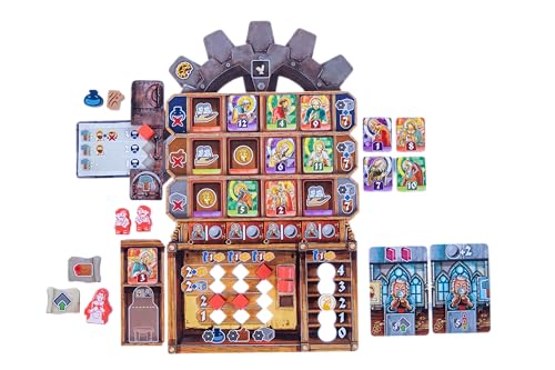 Devir - Orloj: The Prague Astronomical Clock Board Game, Heavy Strategy Game for Experts & Adults, Ages 14+, 1-4 Players, 120 Playtime, (English Version)