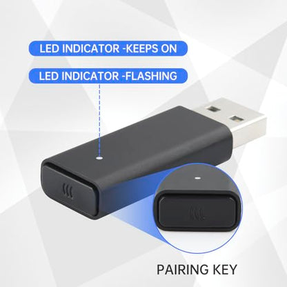 ELUTENG Xbox Adapter for PC Xbox Wireless Adapters Bluetooth 5.0 Xbox Controller Wireless Adapter Dongle, Elite|Elite Series 2, Xbox Series X|S Controller