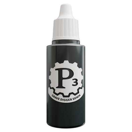 P3 Paint (Gravedigger Denim) - color: Gravedigger Denim