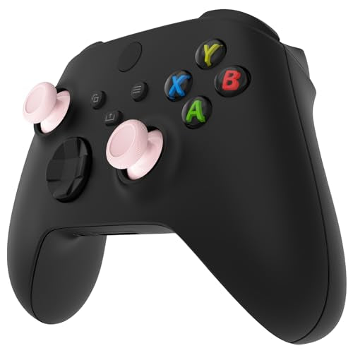 eXtremeRate Replacement Controller Joystick for Xbox One - 4 PCS Cherry Blossoms Pink Thumbsticks Analog Thumb Sticks for Xbox Series X/S, Xbox One S/X, Elite Controller with Repair Kit Screwdriver - color: Cherry Blossoms Pink