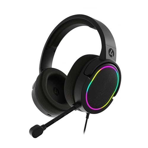 4Gamers Panther Wave Gaming Headset for PS5, Xbox, Switch & PC - color: LED