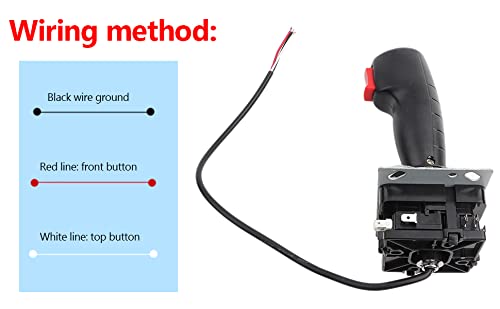Flight Joystick 8 Way Adjustable Joystick PC Fighting Stick Parts for Video Game Simulator Flight Machines [video game]