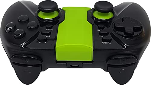 Hawksbill Wireless Gamepad Controller for iOS iPhone & Android - Bluetooth with L3 + R3 Buttons, Long Battery Life, Improved 8 Way D-Pad, Dual Vibration, MFI Compatible Games