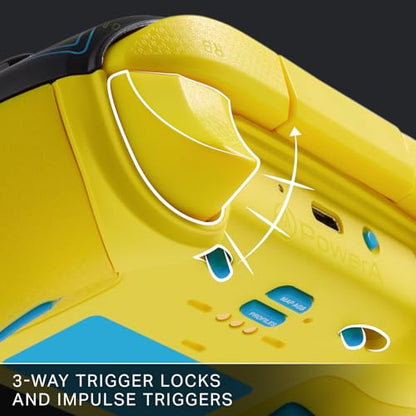 PowerA Wireless Controller for Xbox Series X|S - PAC-MAN SE, hall effect thumbsticks, low latency wireless, officially licensed, works with Xbox One and Windows 10/11 - color: PAC-MAN Special Edition