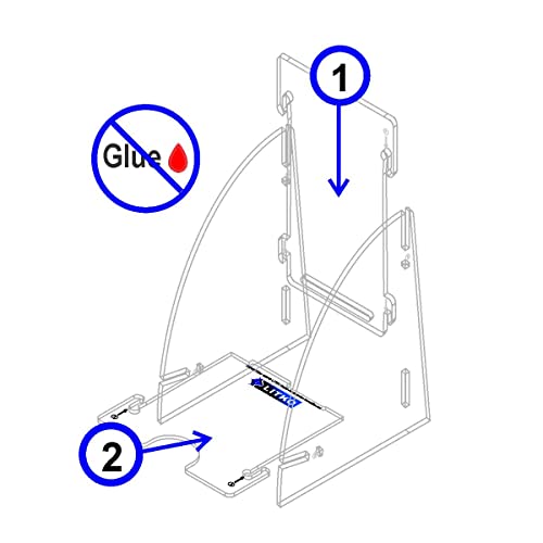 LITKO Standard Card Deck Holder | Single Pile, 150-200 | US/EU 70x100mm | Playing card tray for Magic, Pokémon & TCGs | Angled finger notch | Snap-fit, no glue | Laser-cut acrylic - color: Clear, size: Holds 150-200 Standard Cards. Single Pile